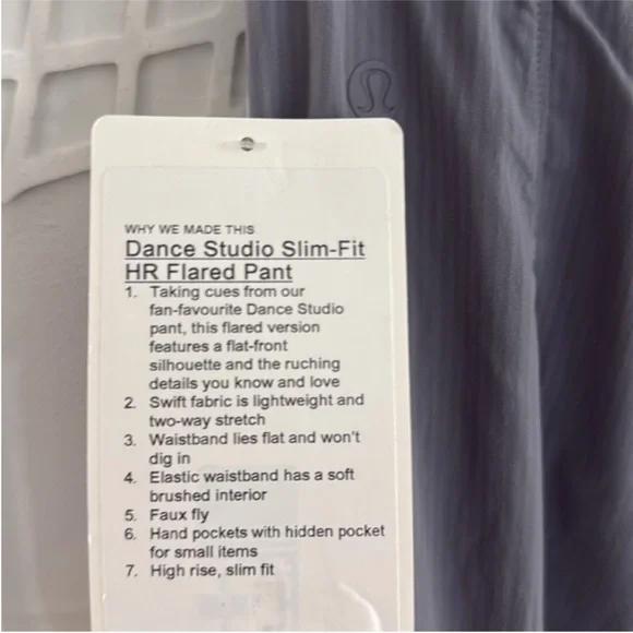 Lululemon Dance Studio Slim-Fit High-Rise Flared Pant